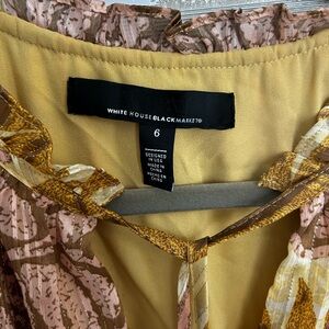 White House Black Market Floral Dress